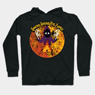 Dancing Around The Flames Graphic Hoodie